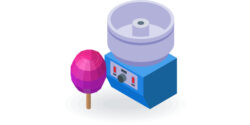 The Cotton Candy iBlock